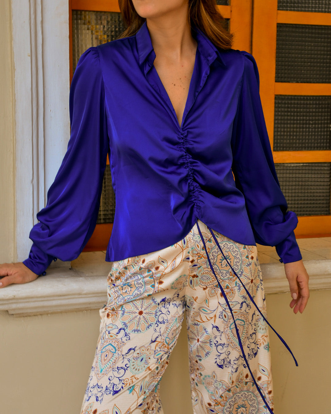 Savi Blouse - Azul